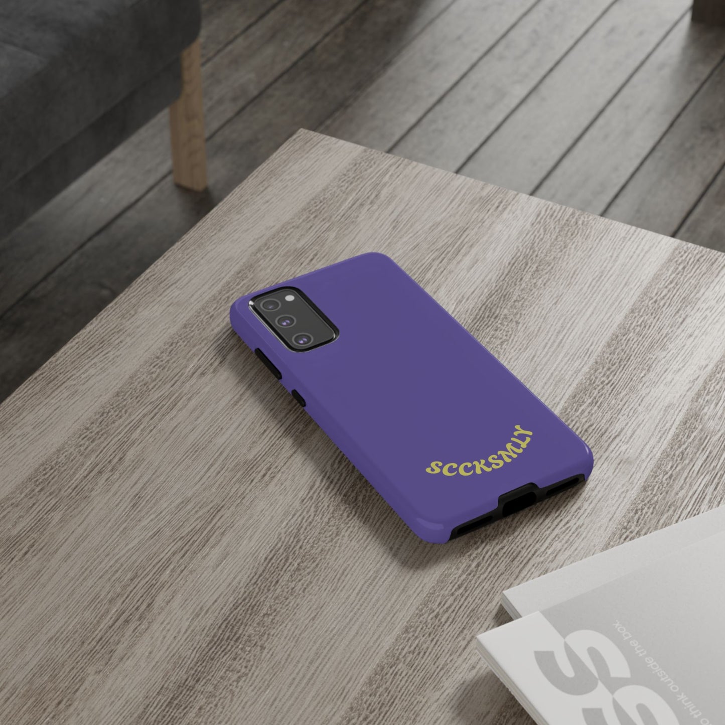 SOLID Dreamy Dusk Purple Tough Case for Samsung
