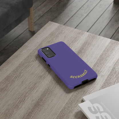 SOLID Dreamy Dusk Purple Tough Case for Samsung
