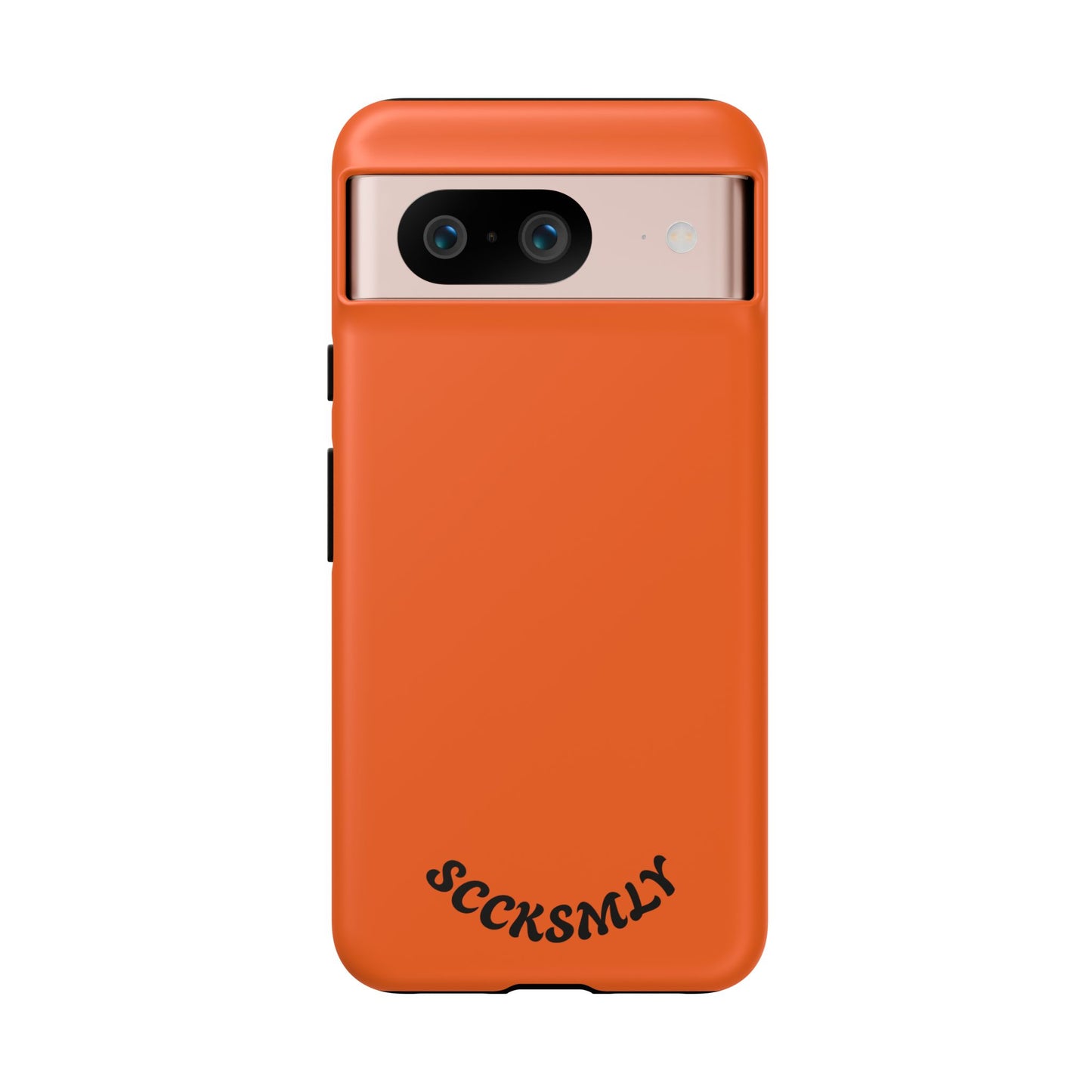 SOLID Tangerine Tough Case for Google Pixel