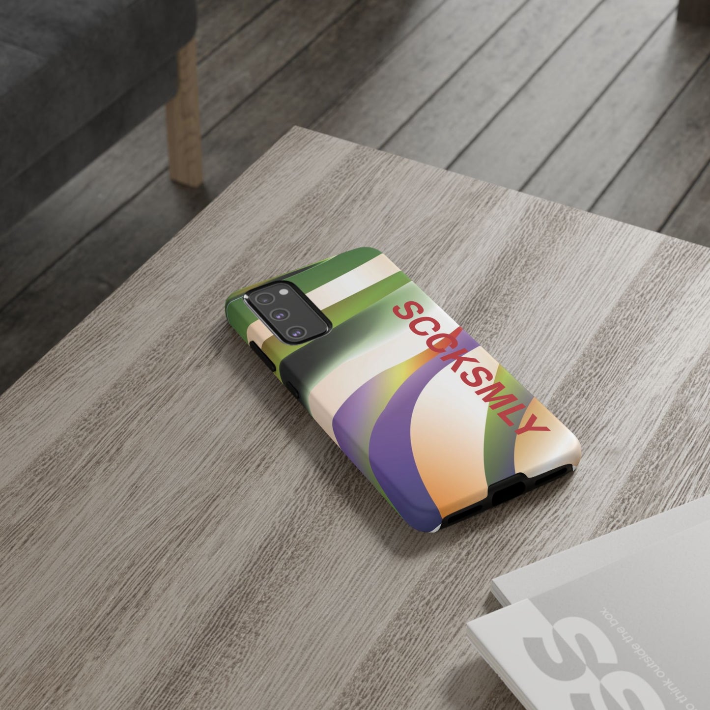 Green Waves Phone Case for Samsung
