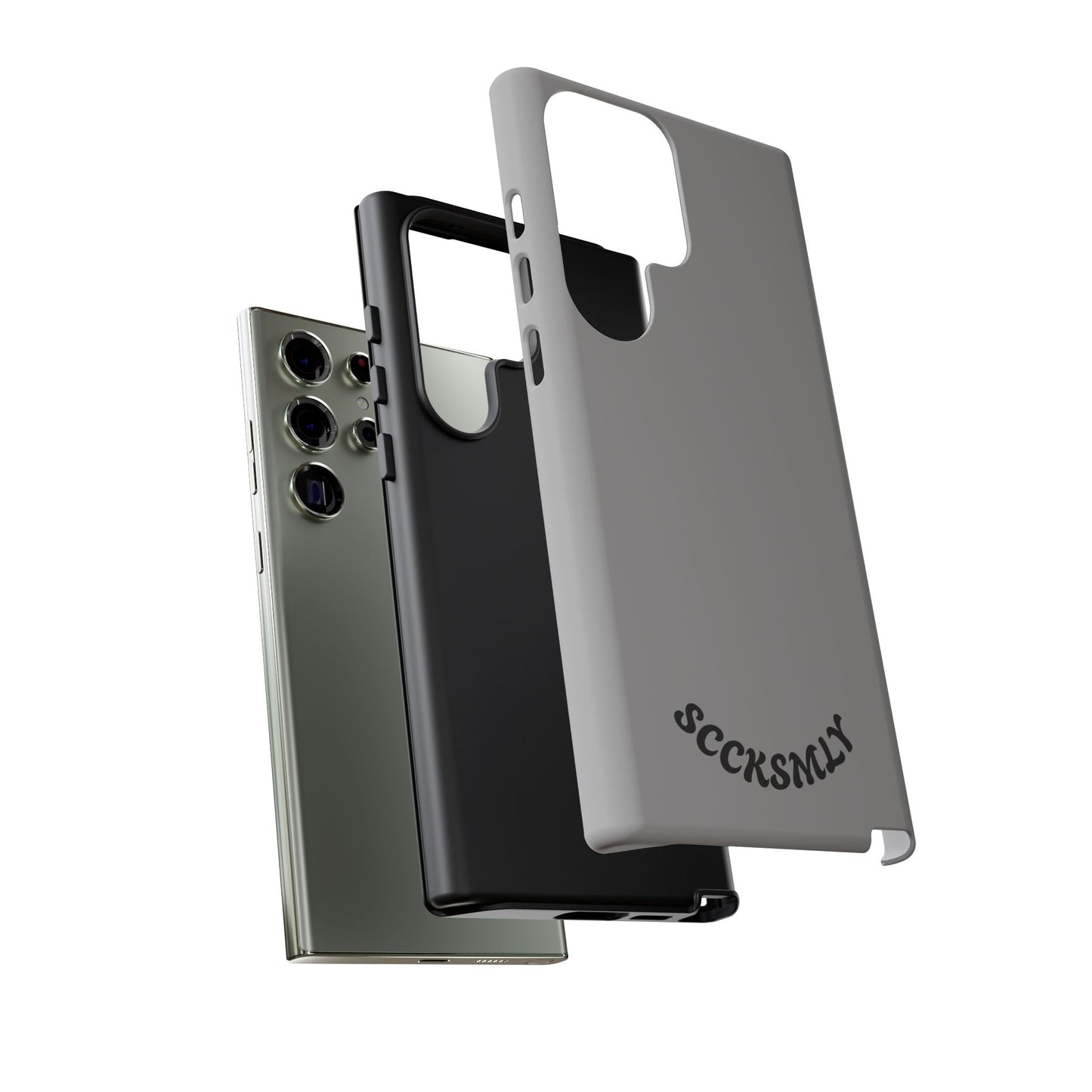 SOLID Asphalt Acid Tough Case for Samsung