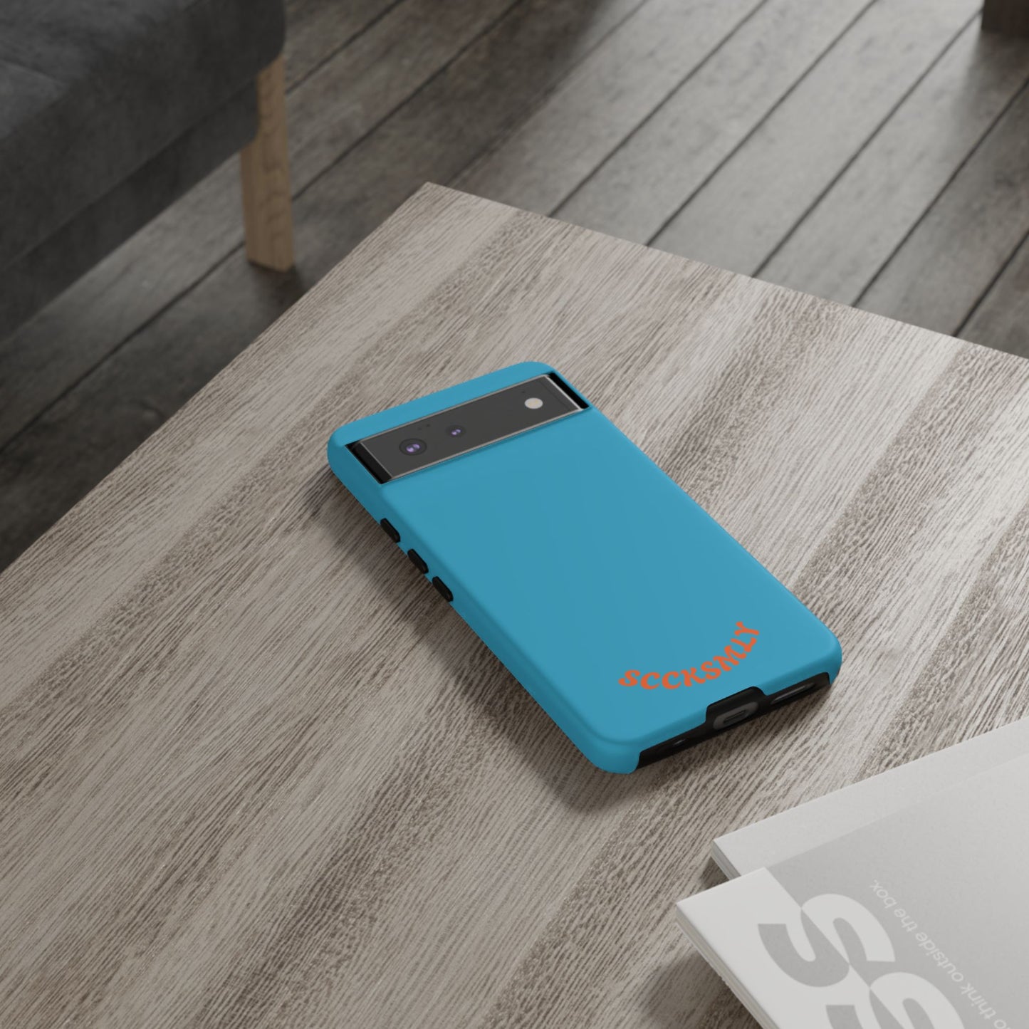 SOLID Blue Spook Tough Case for Google Pixel
