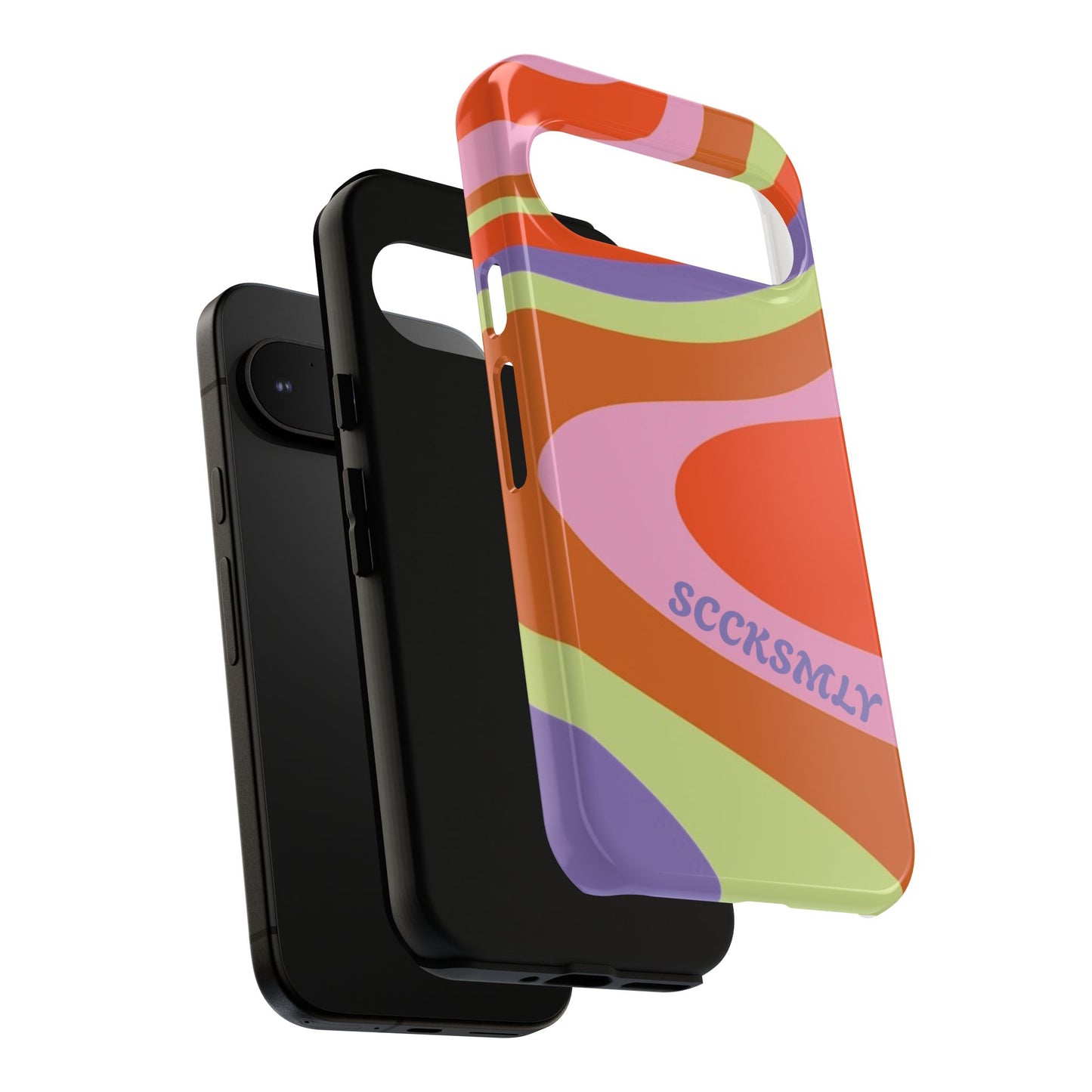 Curvy Swirl Phone Case for Google Pixel