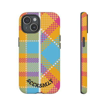Pattern Punch Phone Case for Apple