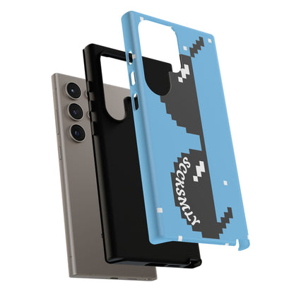 Pixel Glass Tough Phone Case for Samsung