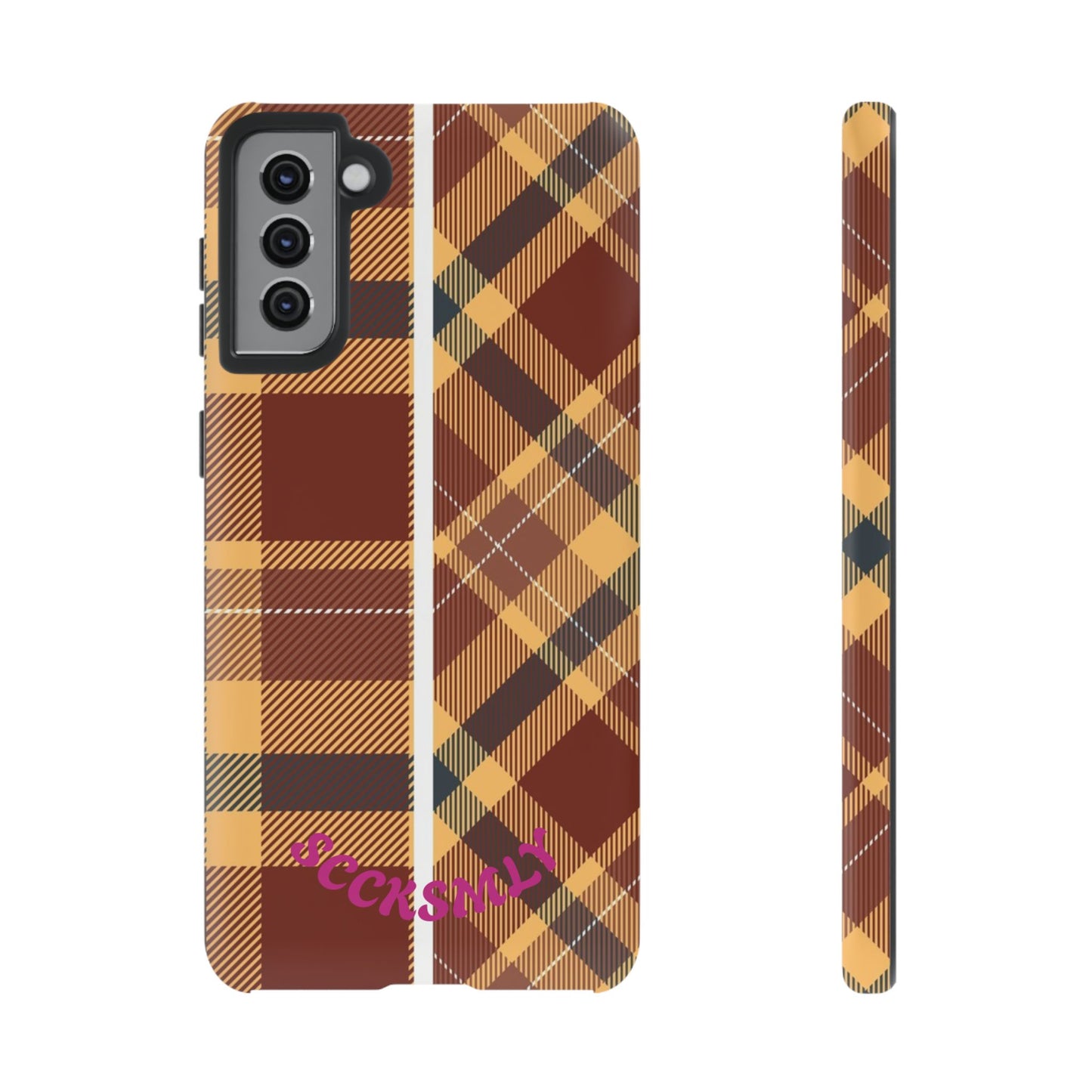 Autumn Plaid Phone Case for Samsung