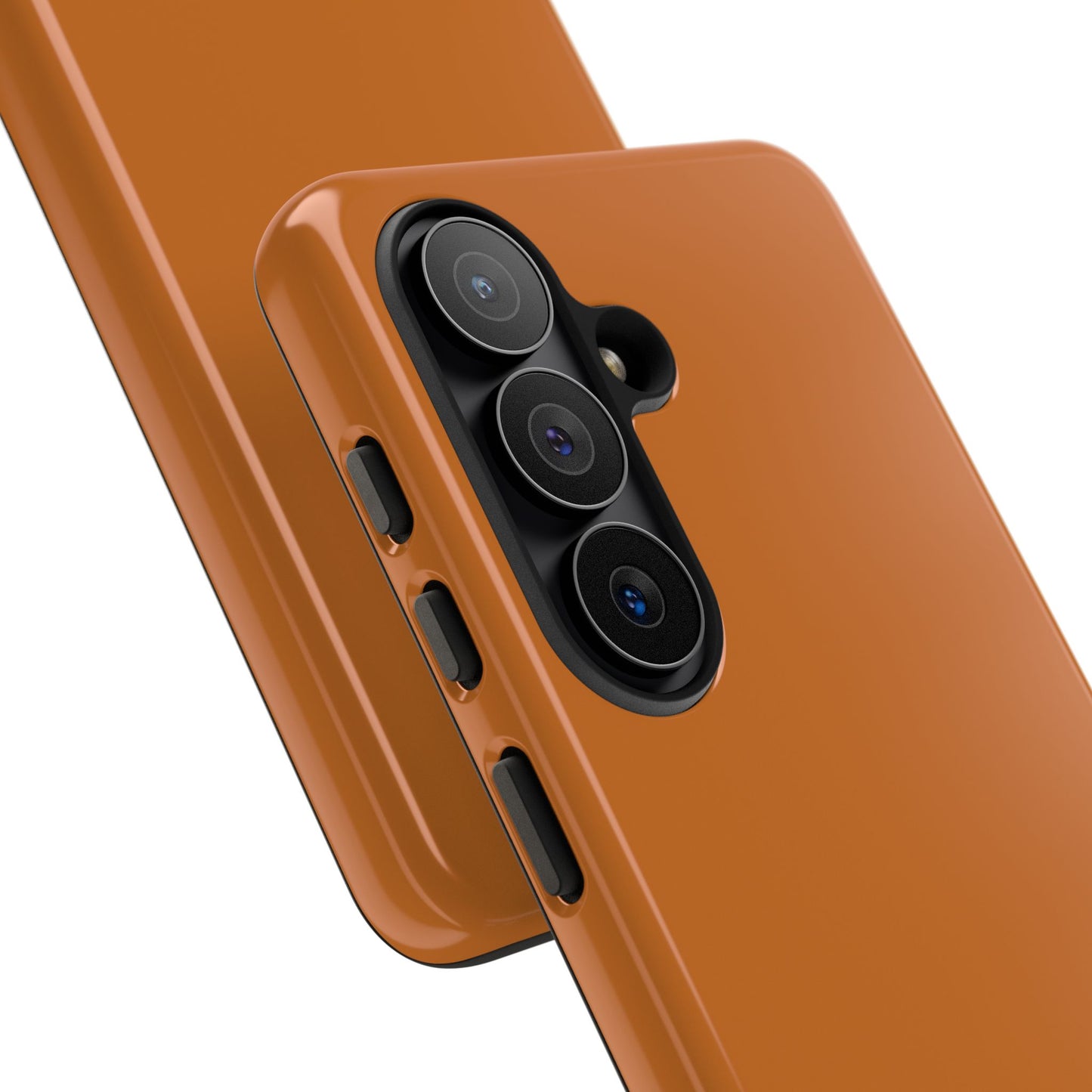 SOLID Terracotta Coal Tough Case for Samsung
