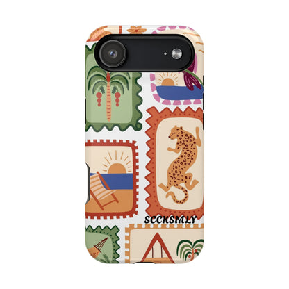 Tropical Print Phone Case for Apple