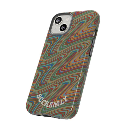 Earthly Waves Tough Phone Case for Apple