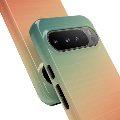Warm Ombré Tough Phone Case for Google Pixel