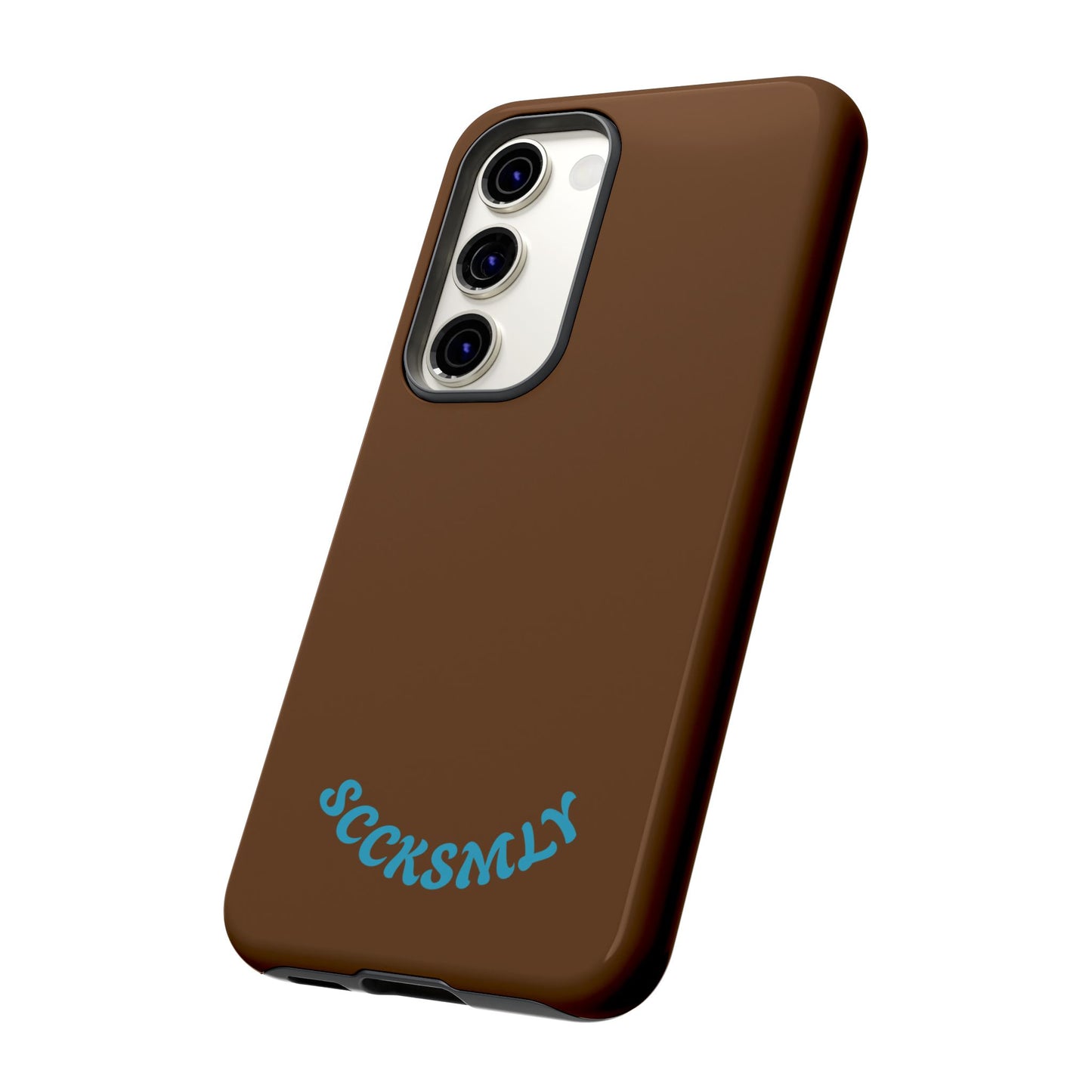 SOLID Chocolate Coco Tough Case for Samsung