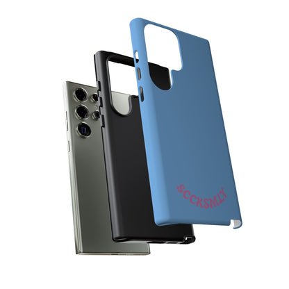 SOLID Blue Candie Tough Case for Samsung