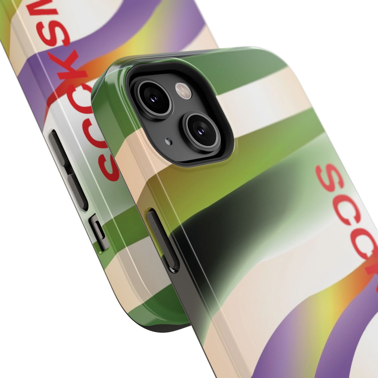 Green Waves Phone Case for "IOS or Apple"