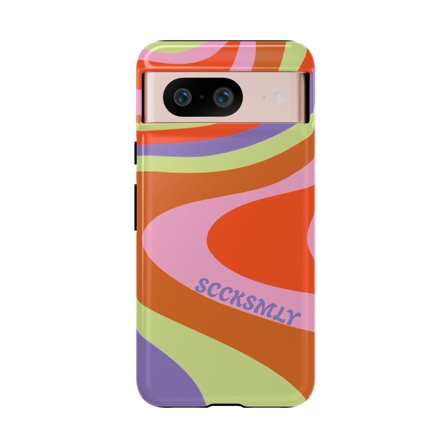 Curvy Swirl Phone Case for Google Pixel