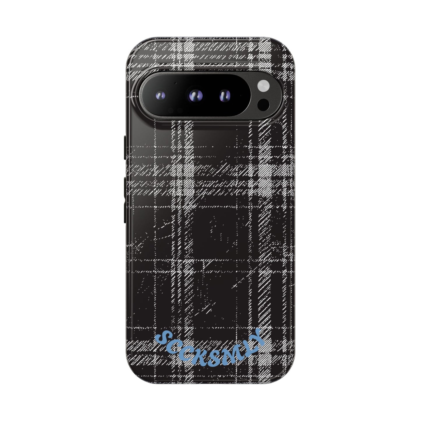 Smoky Grungy Plaid Phone Case for Google Pixel