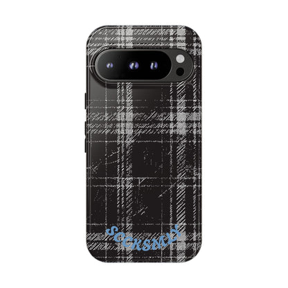 Smoky Grungy Plaid Phone Case for Google Pixel