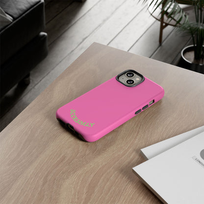 SOLID Sweet Static Pink Tough Case for Apple