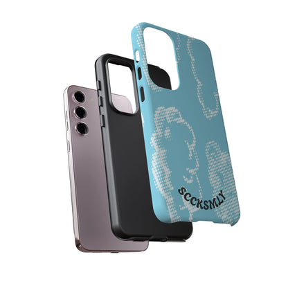 Comic Dot Sky Tough Phone Case for Samsung
