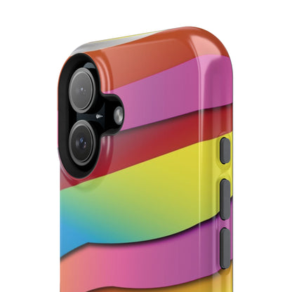 Modern Retro Rainbow Phone Case for Apple