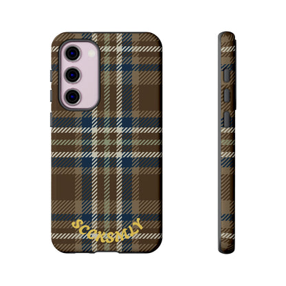 Earth and Sky Plaid Phone Case for Samsung