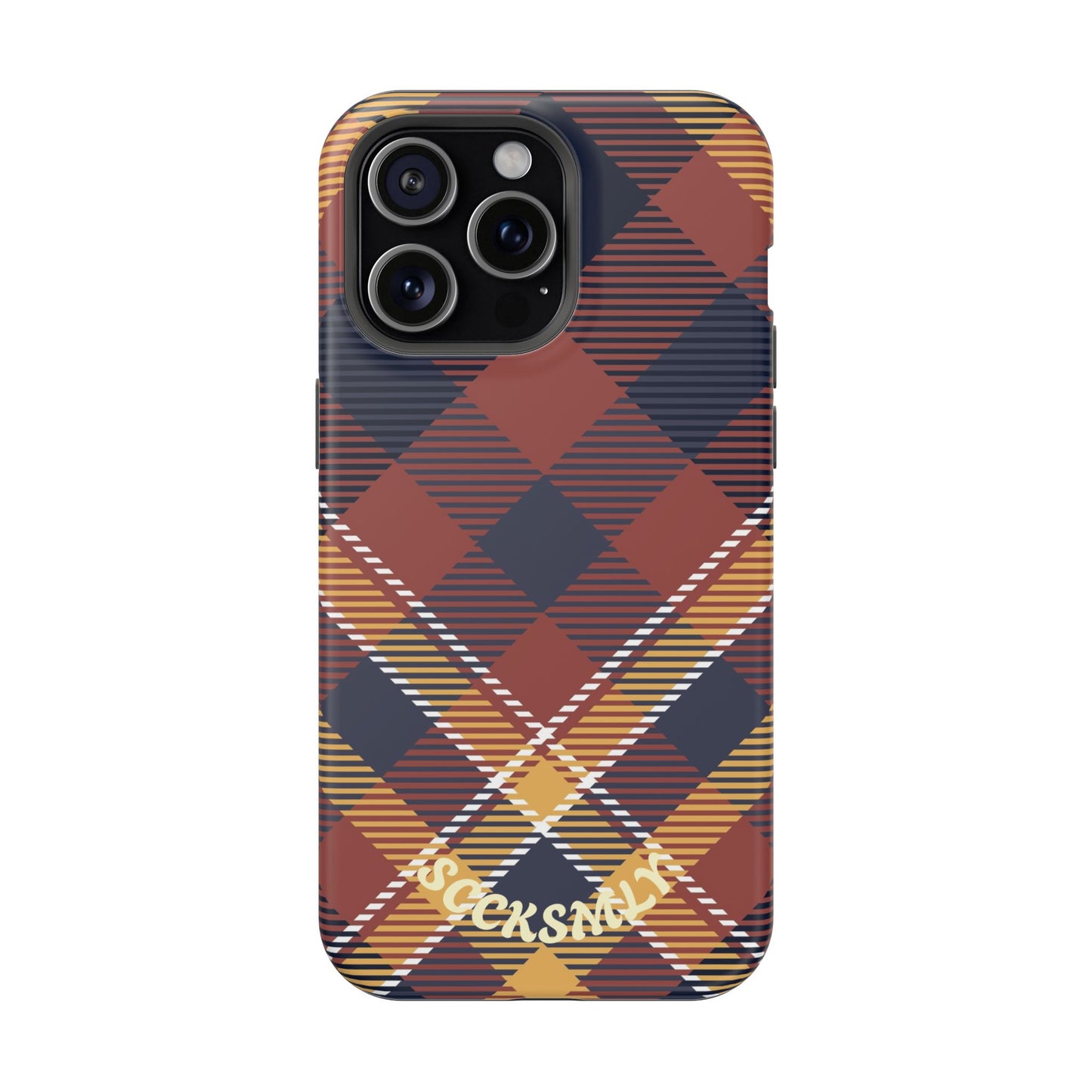 Harvest Tartan Phone Case for Apple
