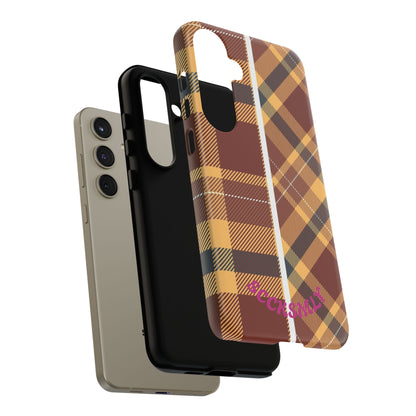 Autumn Plaid Phone Case for Samsung