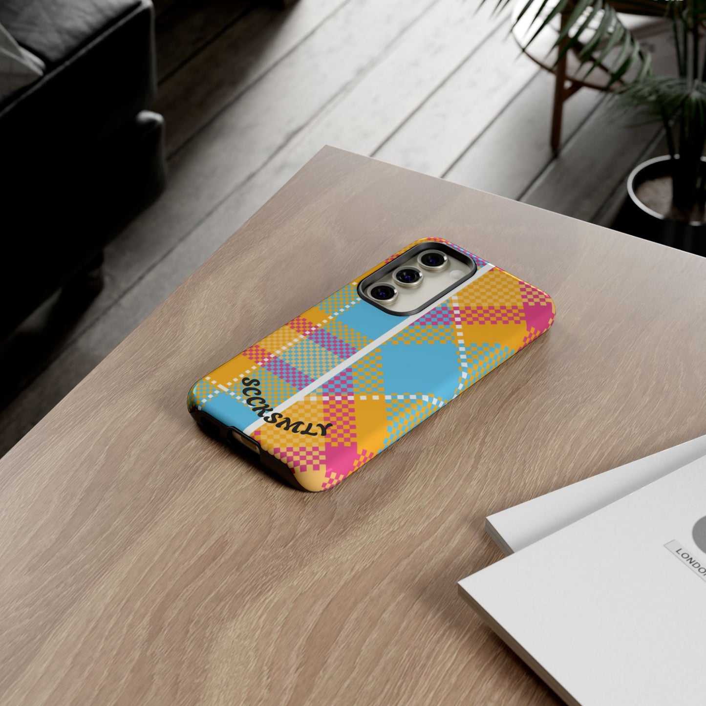 Pattern Punch Phone Case for Samsung