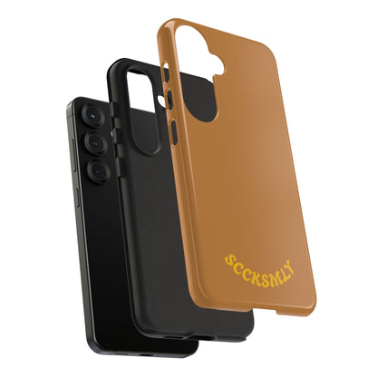 SOLID Spice Caramel Tough Case for Samsung