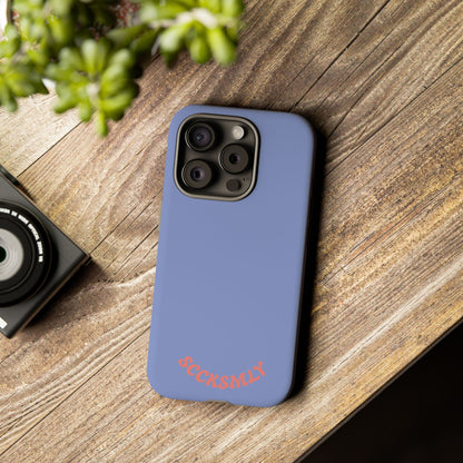 Periwinkle Blue Tough Phone Case for Apple