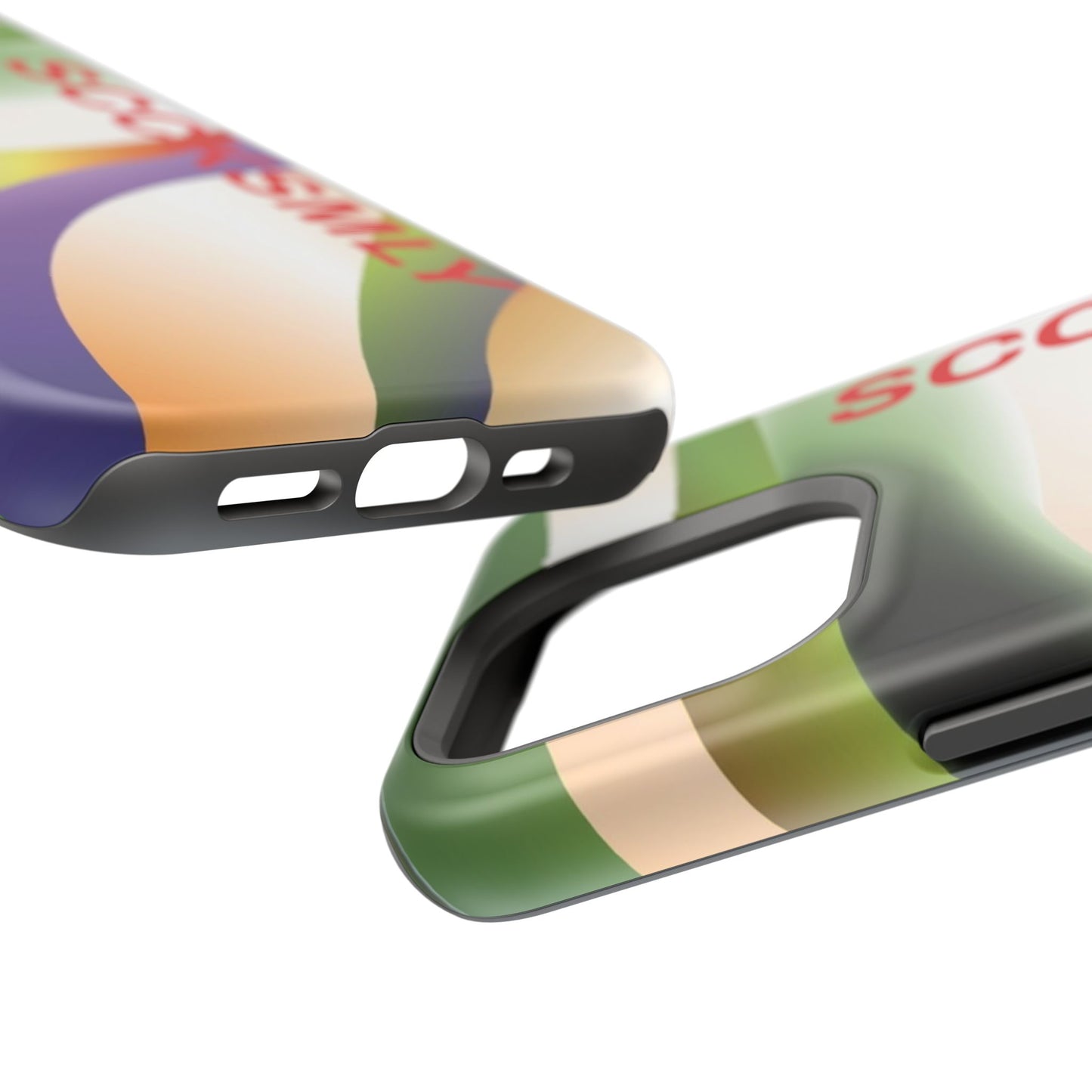 Green Waves Phone Case for "IOS or Apple"