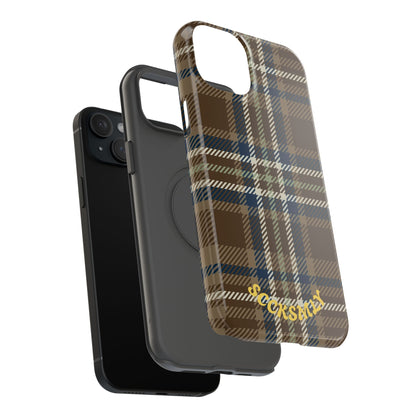 Earth and Sky Plaid Phone Case for Apple