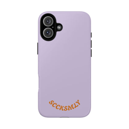 SOLID Lavender Mist Tough Case for Apple