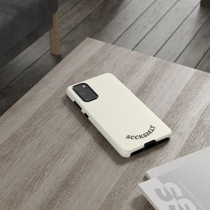 Cream Milk Chocolate Tough Phone Case for Samsung