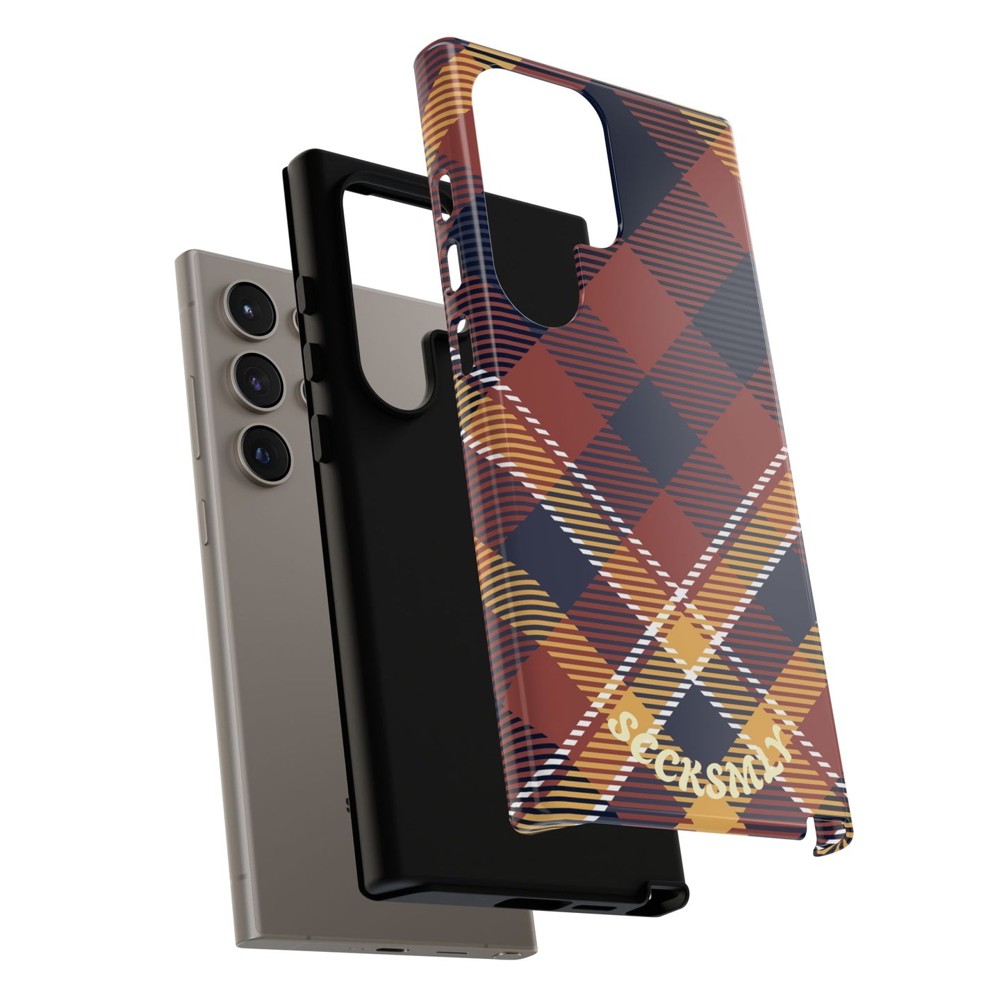 Harvest Tartan Phone Case for Samsung