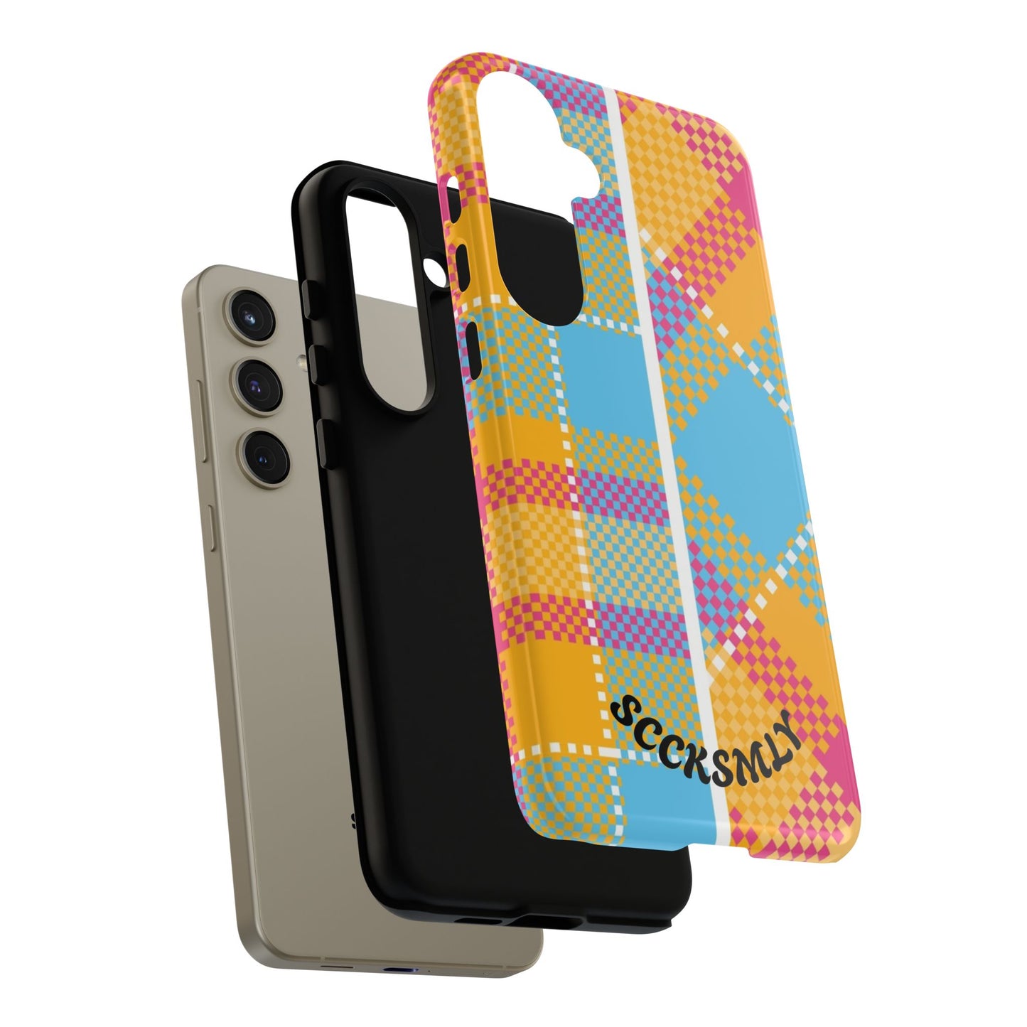 Pattern Punch Phone Case for Samsung