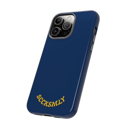 SOLID Cobalt Haze Tough Case for Apple