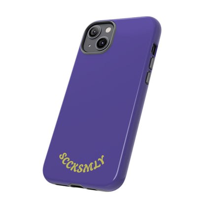 SOLID Dreamy Dusk Purple Tough Case for Apple