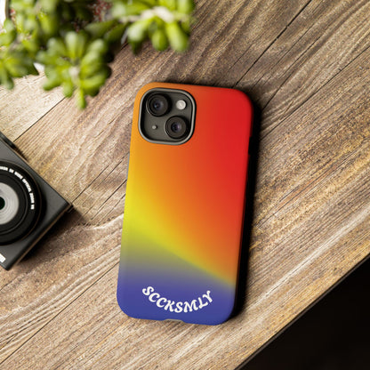 Volcanic Rain Tough Phone Case for Apple