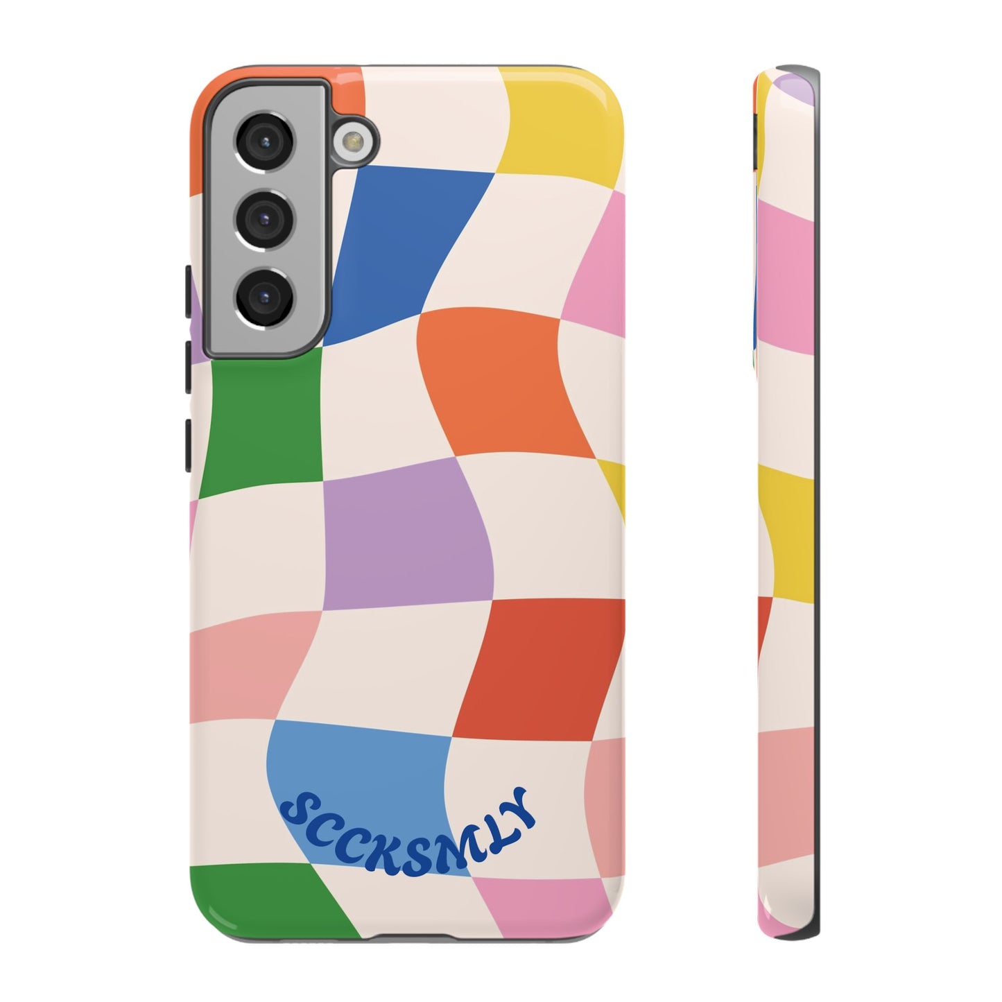 Checker Flicker Phone Case for Samsung