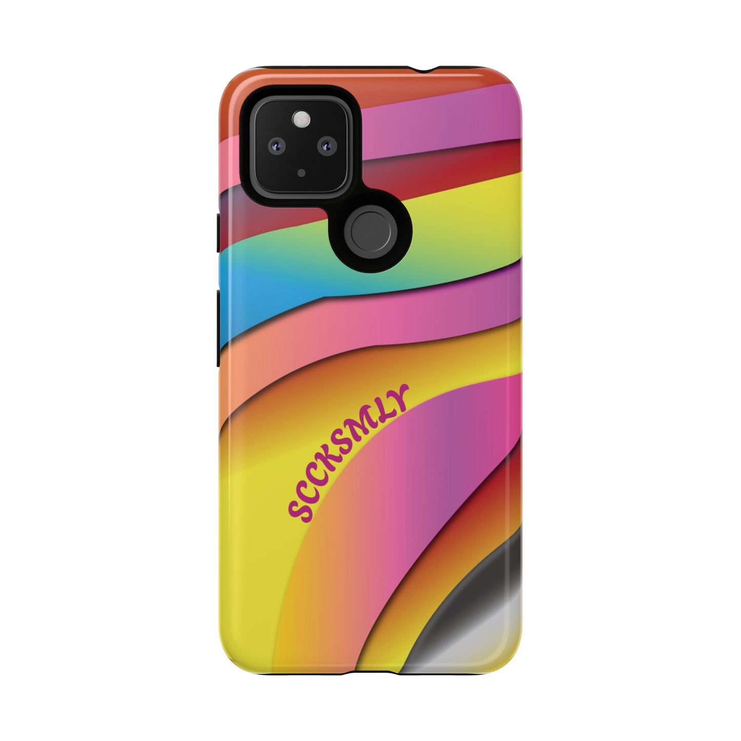Modern Retro Rainbow Phone Case for Google Pixel