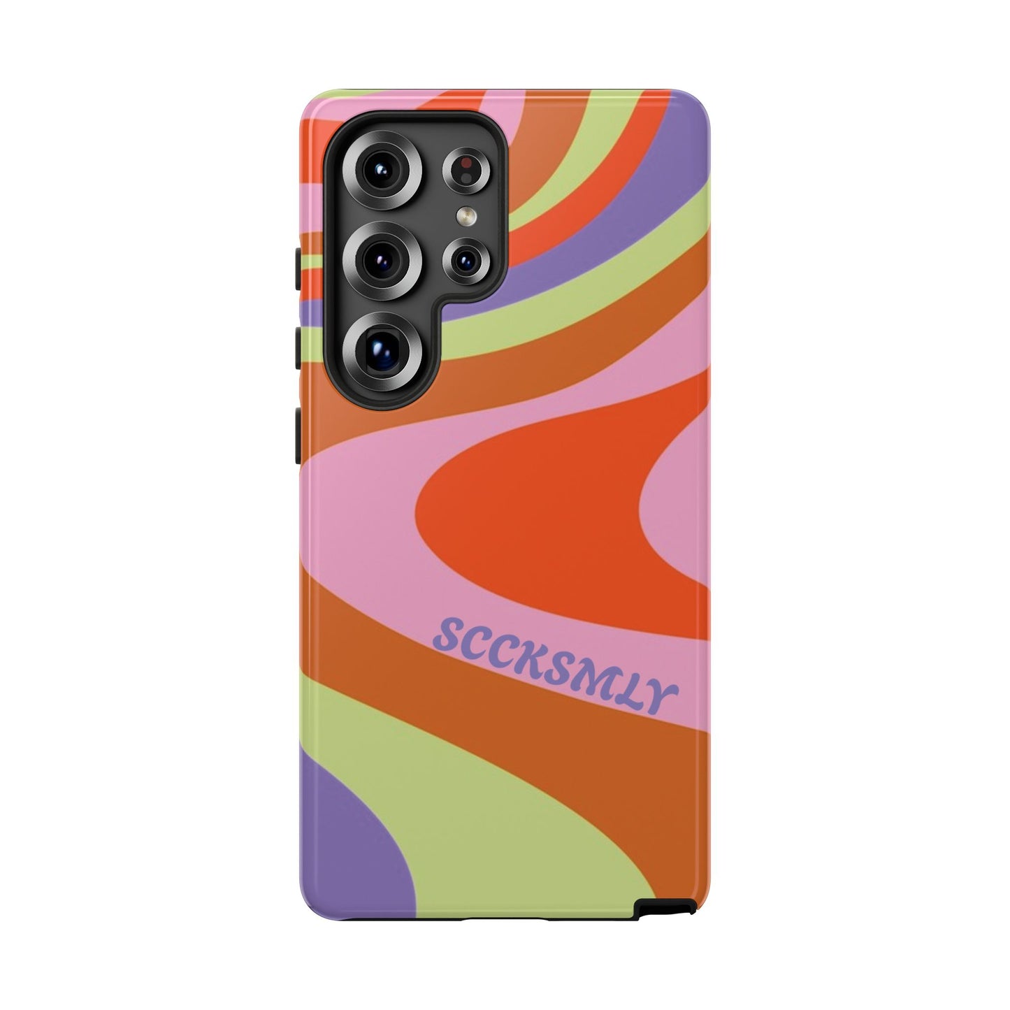 Curvy Swirl Phone Case for Samsung