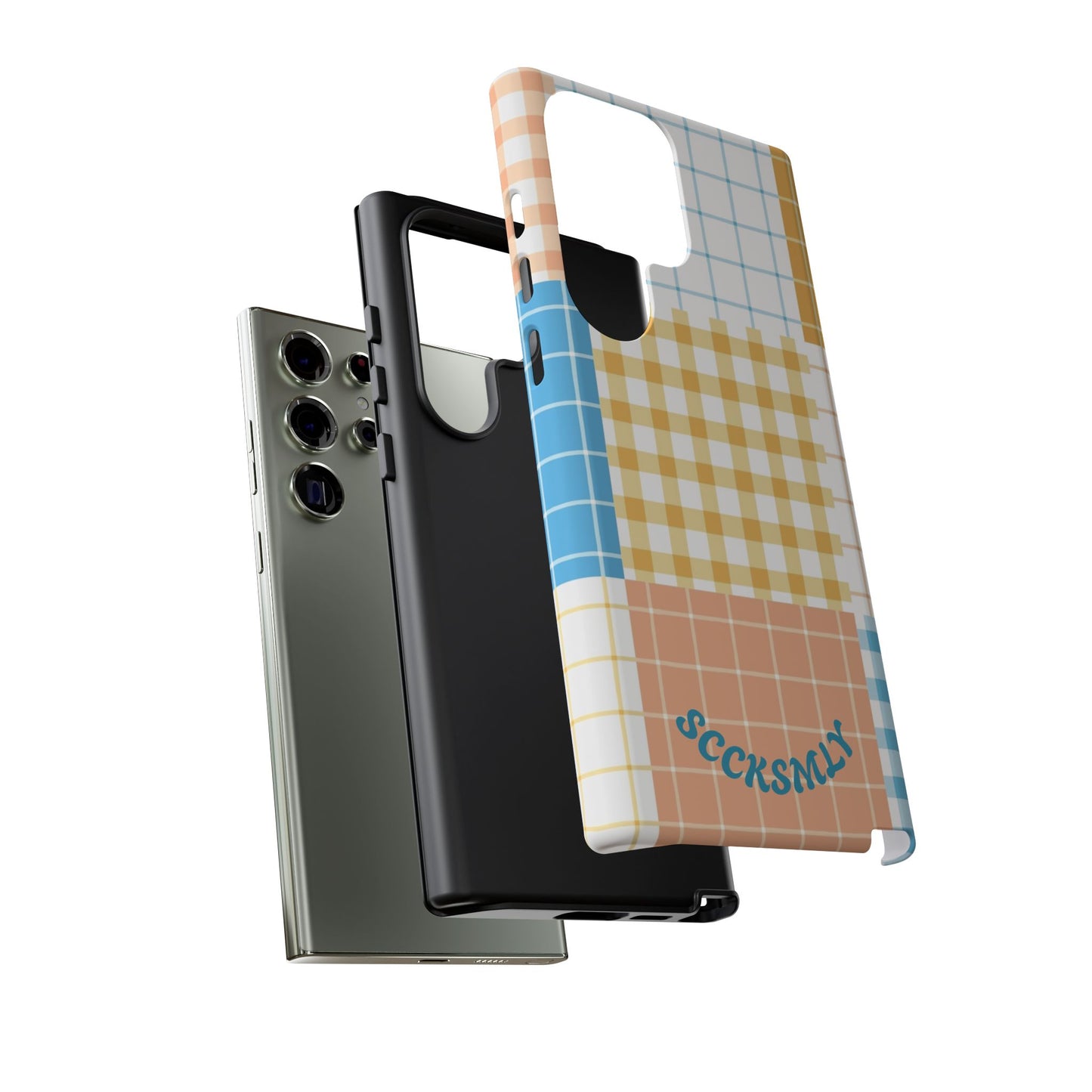 Joy Checkmate Phone Case for Samsung