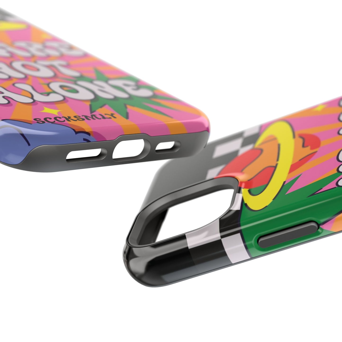 WE ARE NOT ALONE Tough Phone Case for Apple