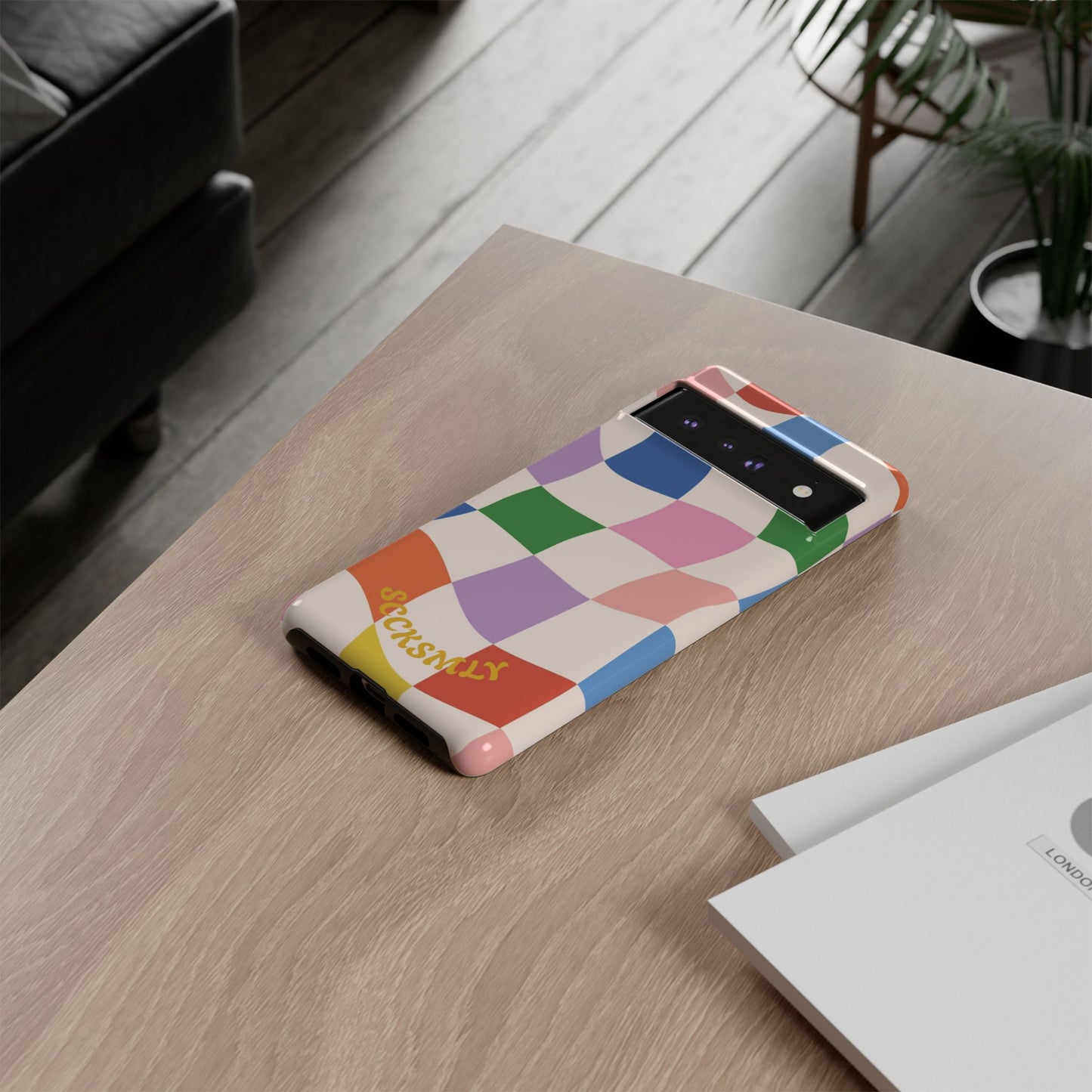 Checker Flicker Phone Case for Google Pixel
