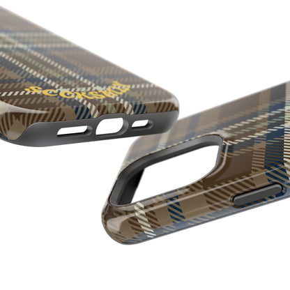 Earth and Sky Plaid Phone Case for Apple