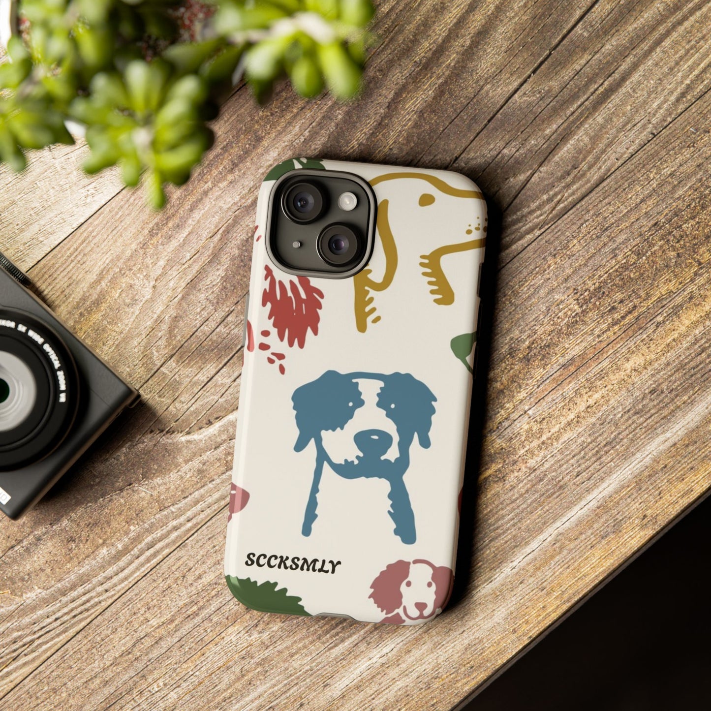Paws & Portraits Tough Phone Case for Apple