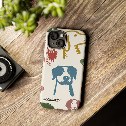 Paws & Portraits Tough Phone Case for Apple