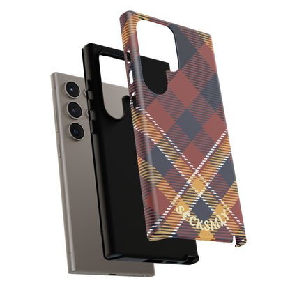 Harvest Tartan Phone Case for Samsung