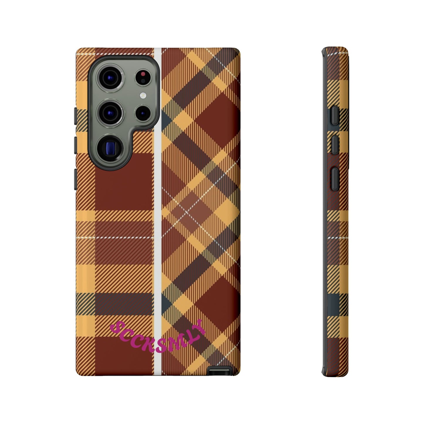 Autumn Plaid Phone Case for Samsung