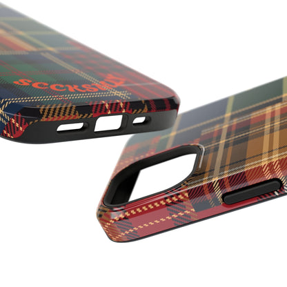 Heritage Hues Patchwork Tough Phone Case for Apple